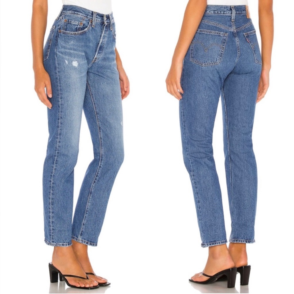 Levi’s Premium 501 Jeans Athens Dark Straight Size 28
